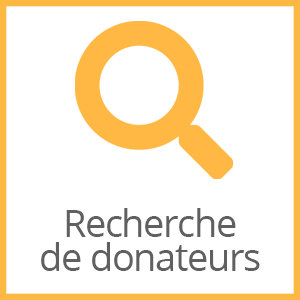 Recherche de donateurs