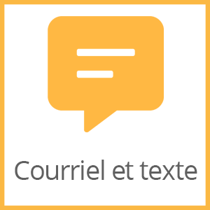 courriel et texte