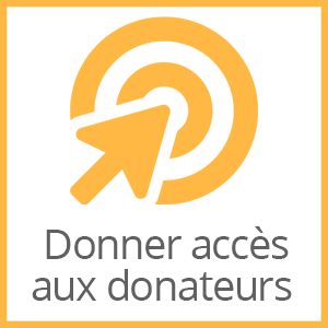 Donner accès aux donateurs 