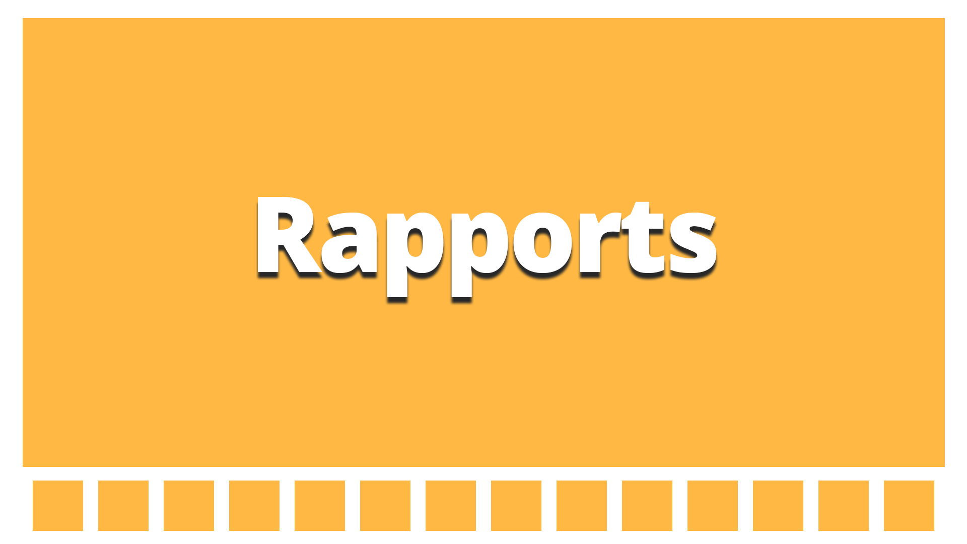rapports